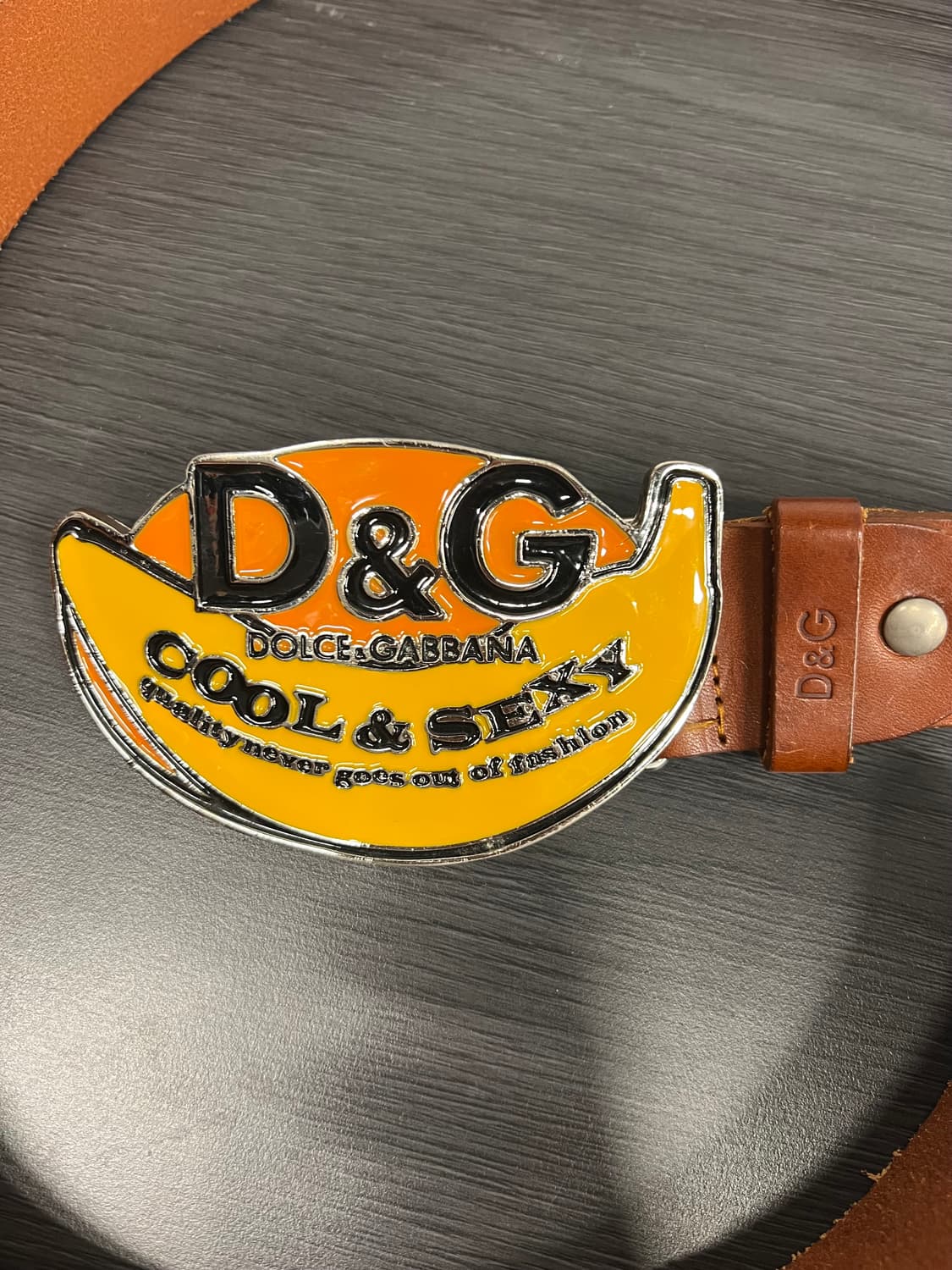 D&G 돌체앤가바나 쿨&섹시 바나나 벨트 상품이미지3