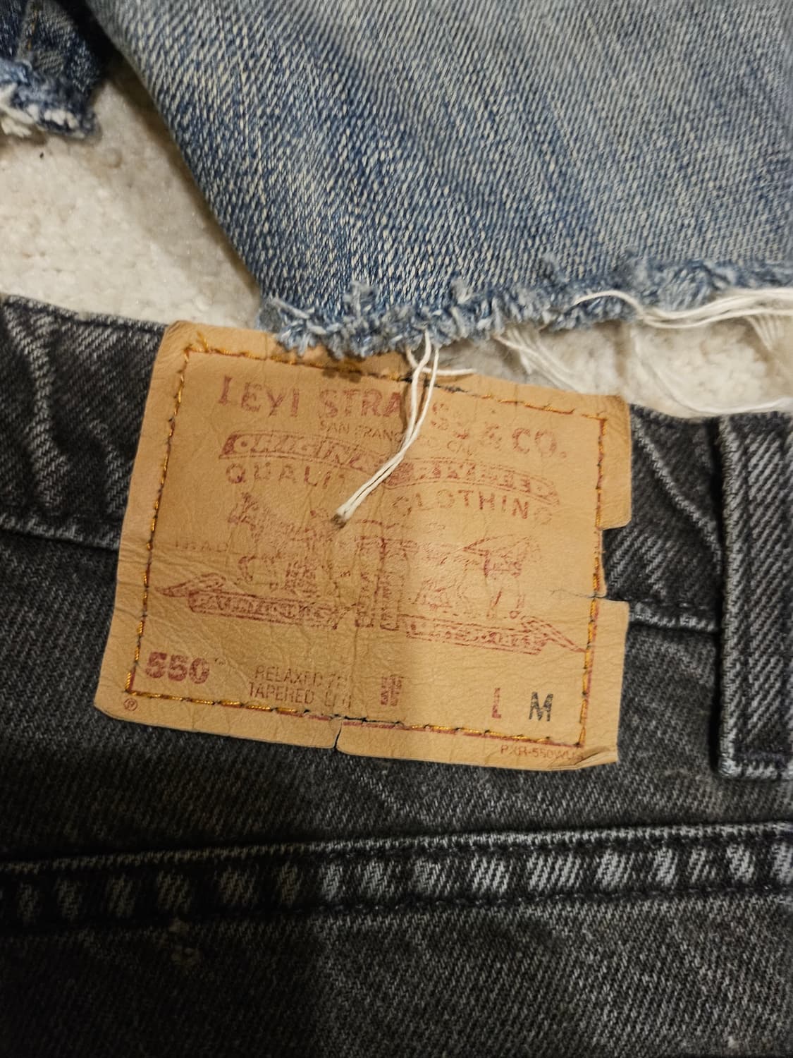 일본판(26-27)리바이스 여성 빈티지 데님 핫팬츠 상품이미지4