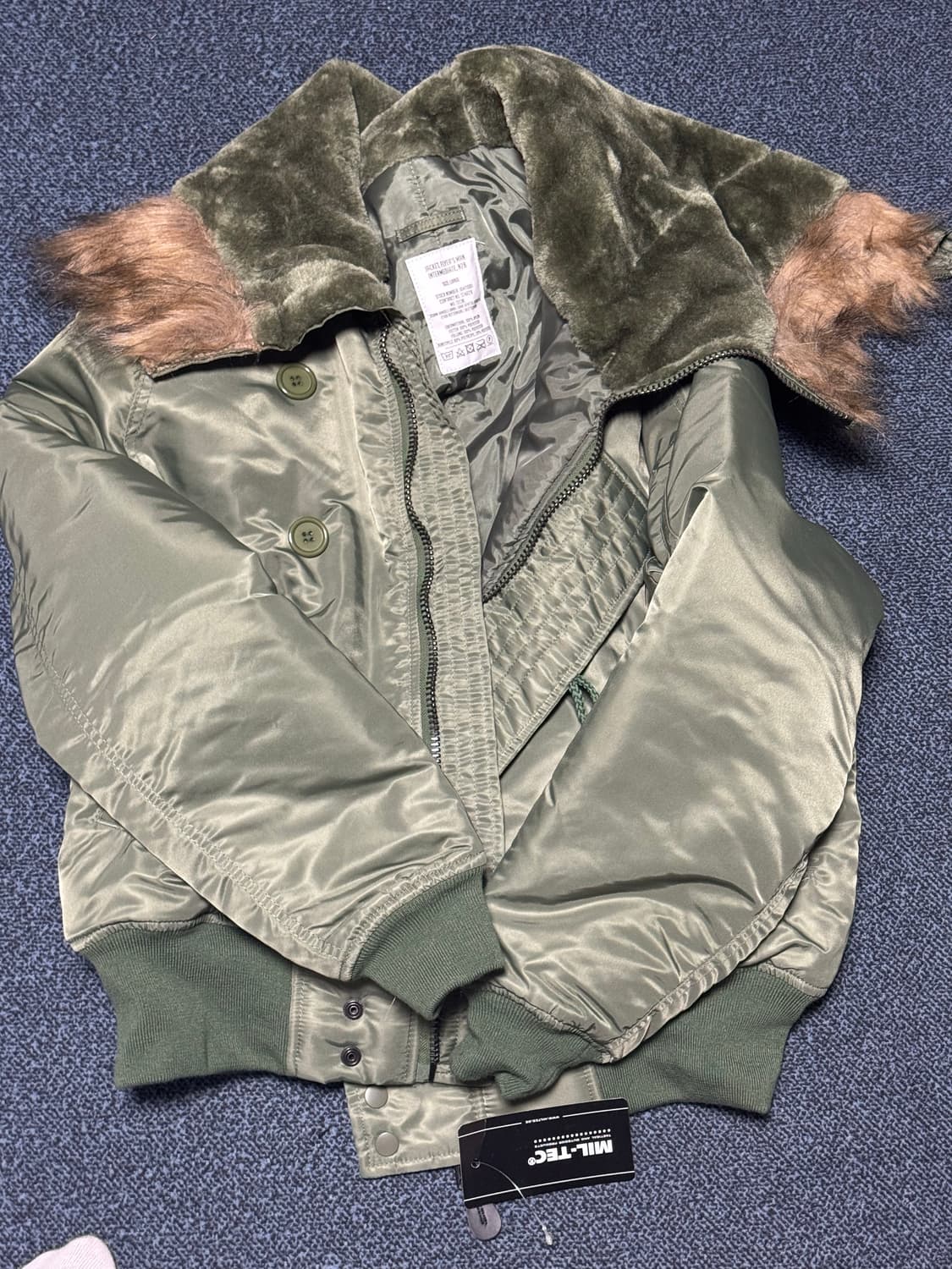 밀텍 n2b 자켓 L 상품이미지1