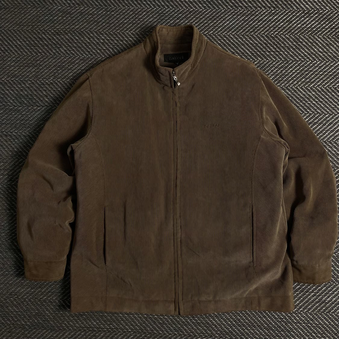 CAUCCI 브라운 코듀로이 해링턴 자켓y 3640 상품이미지2