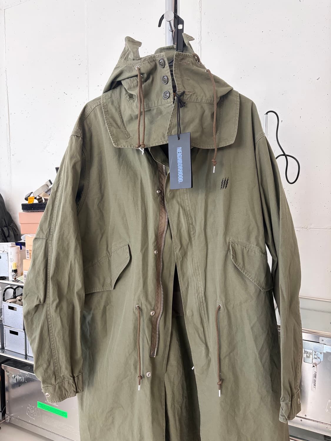 네이버후드 m 51 피쉬테일 자켓 / L 상품이미지5