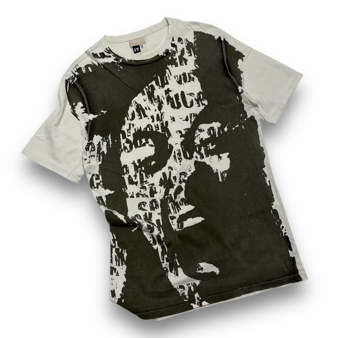 베르수스 OG 록스타 데미지 빈티지 반팔 티셔츠 상품이미지1