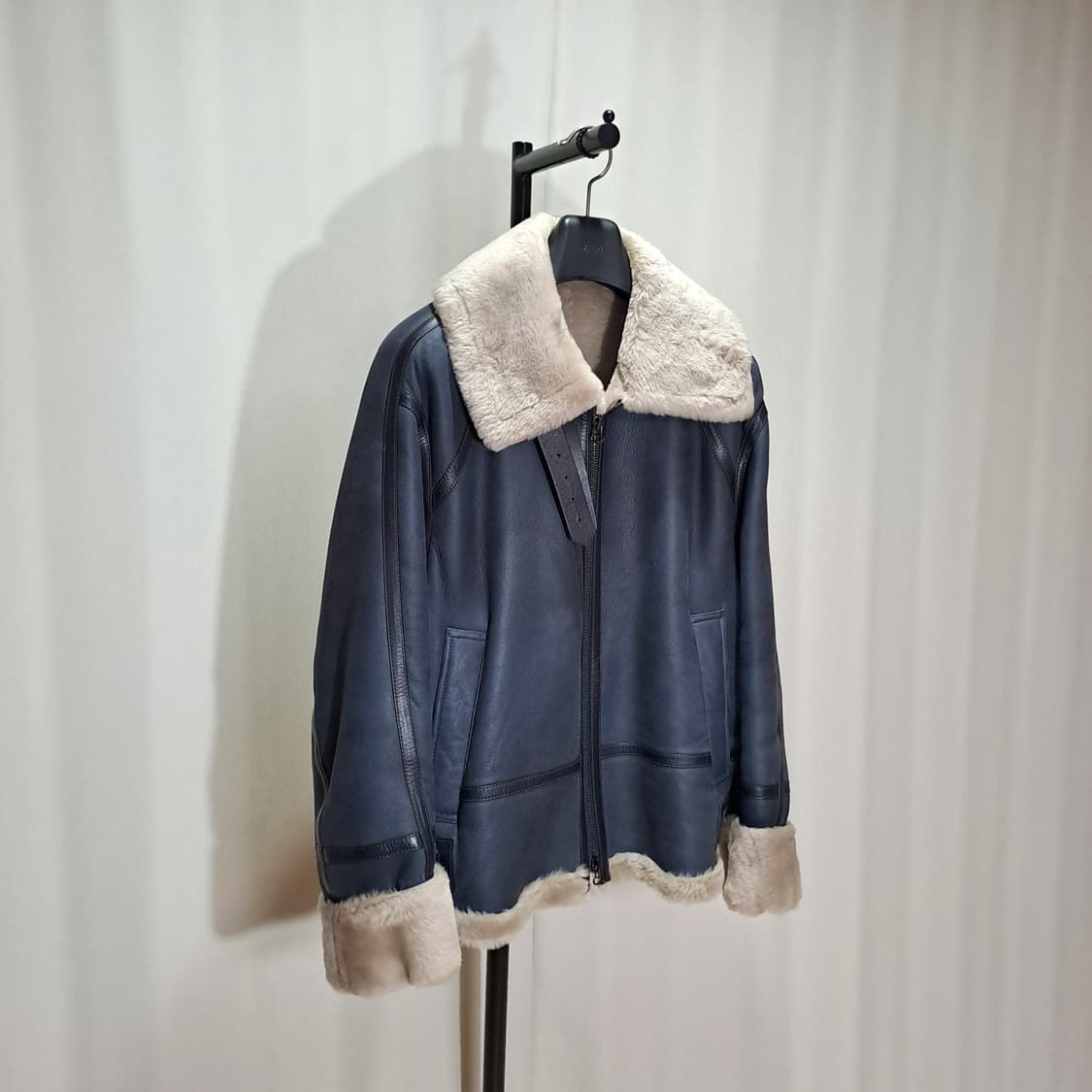 (택포) 솔리드옴므 양가죽 무스탕 50 B549 상품이미지2