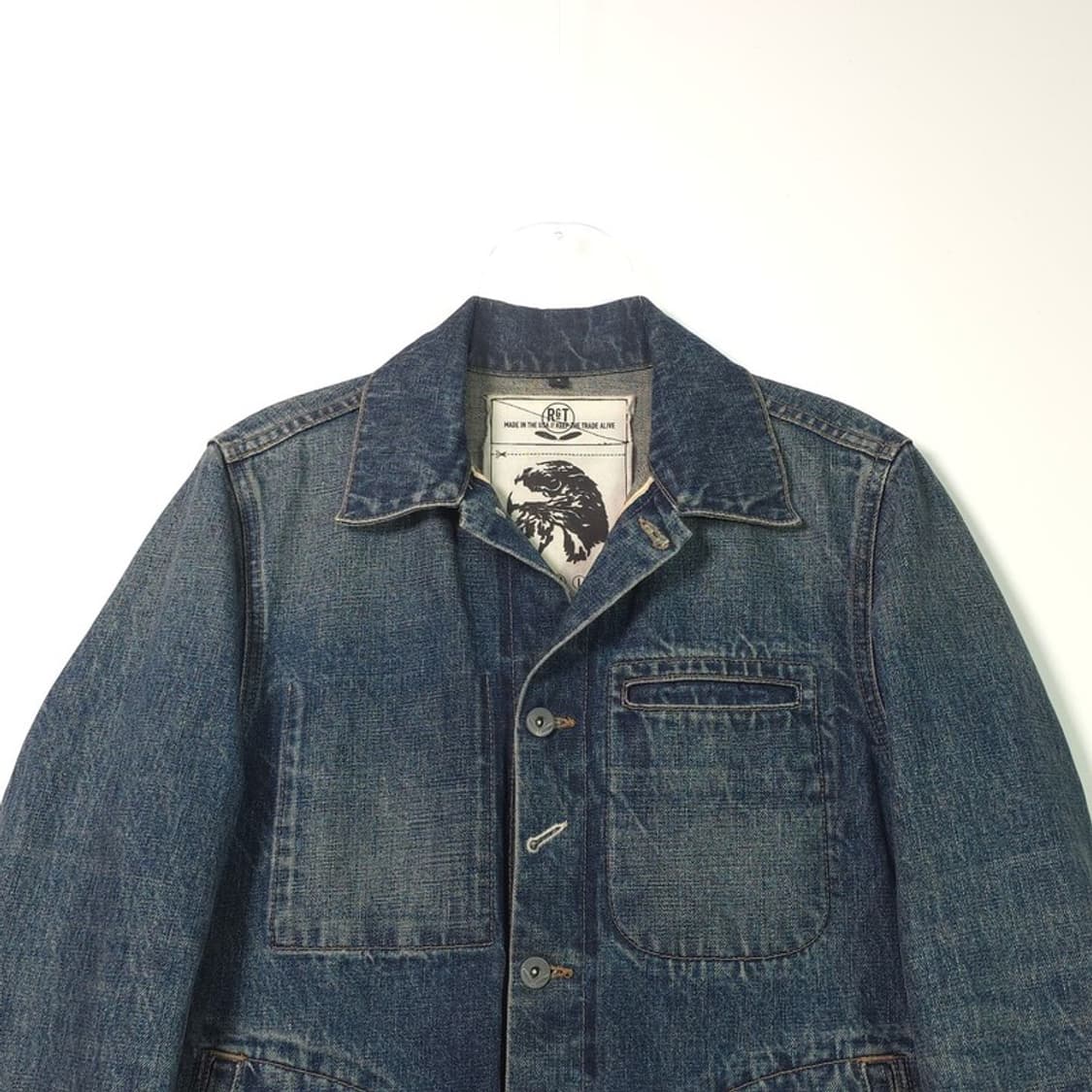 로그테리토리 서플라이 데님 자켓 USA 메이드 S 상품이미지3