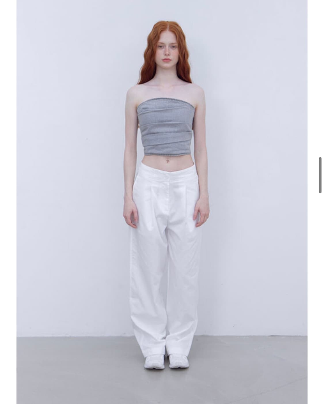 어윗 데님 탑 뷔스티에 상품이미지4