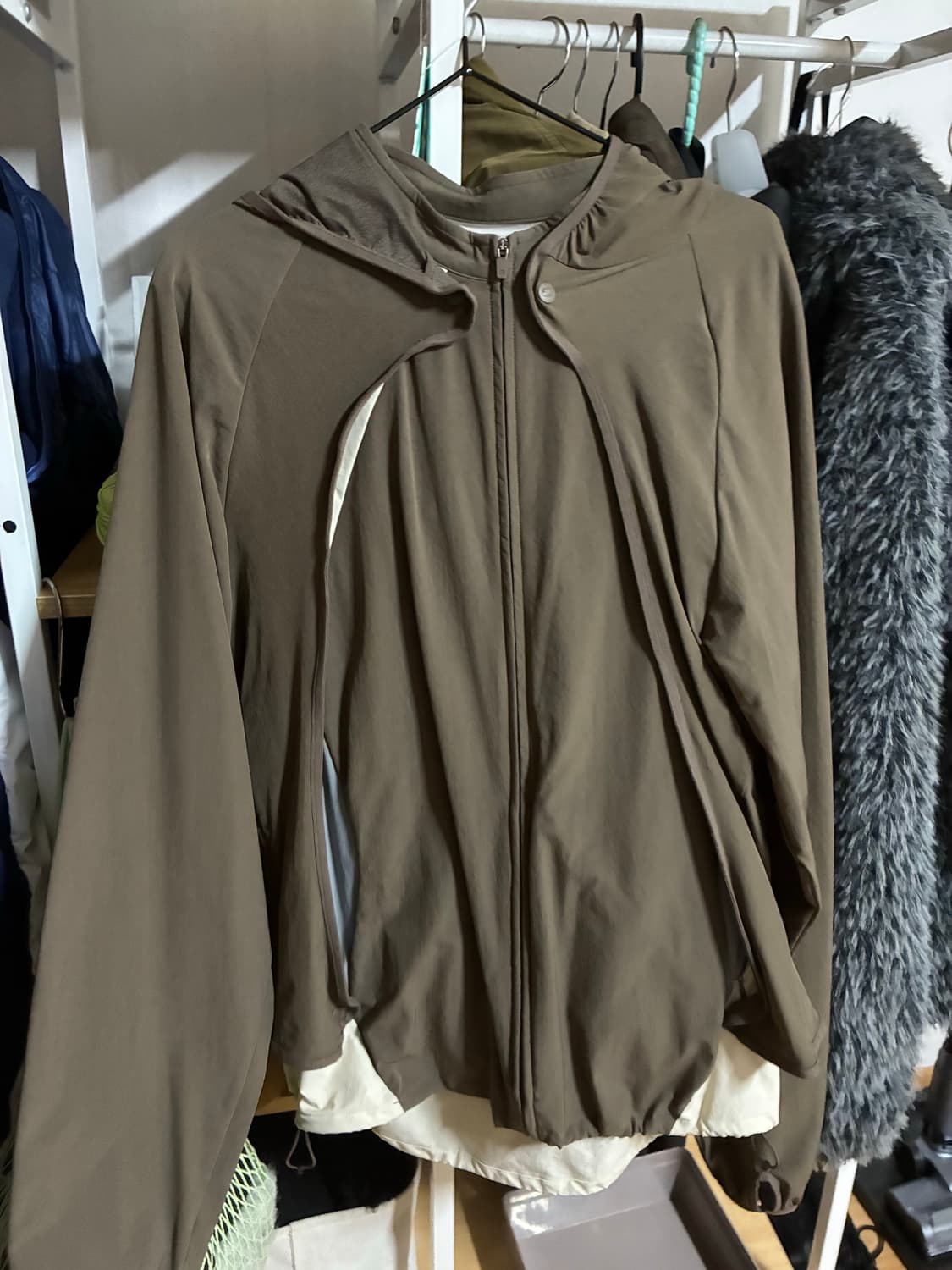 산산기어 컨버전 자켓 브라운 2 상품이미지3