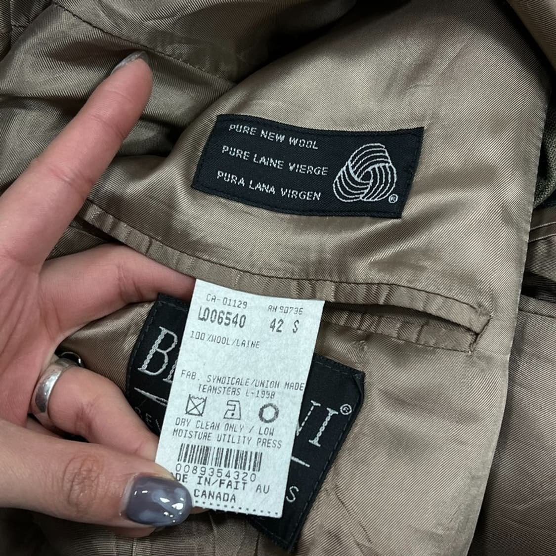 로렌랄프로렌 모직 블레이저 v0933 상품이미지8