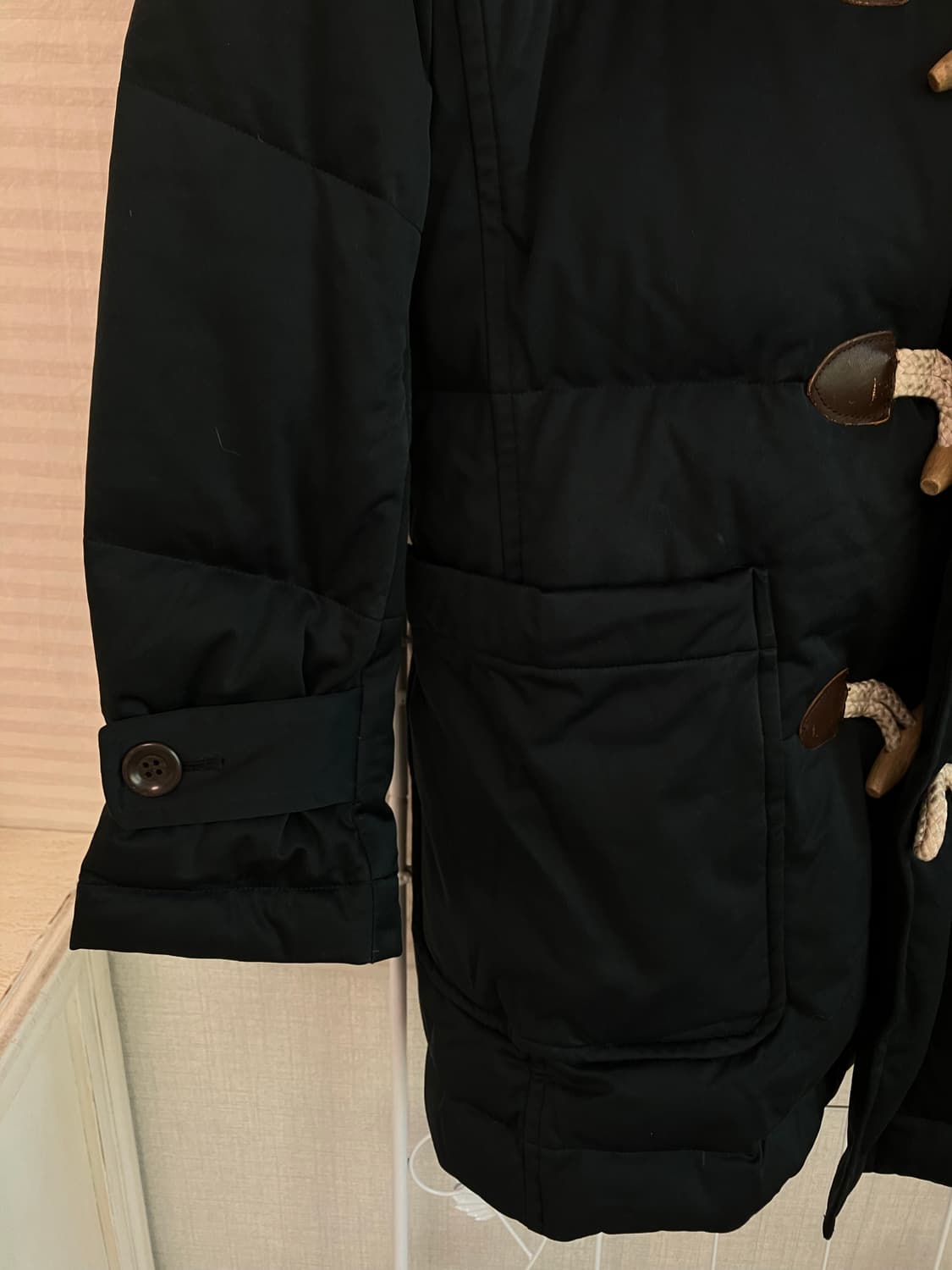 jpn vintage 라코스테 네이비 더플 롱패딩  상품이미지9