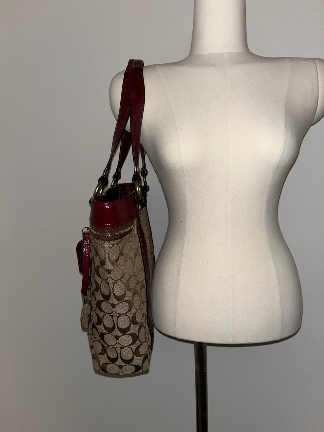 Coach Red&Brown bag 상품이미지4