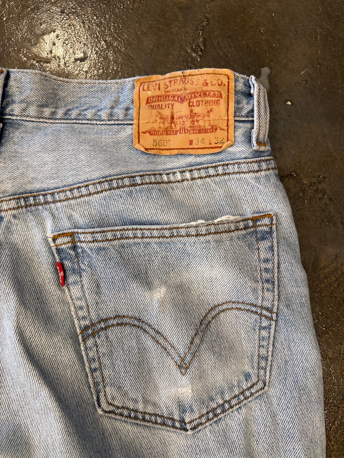 00s Levis 리바이스 560 W34 L32 상품이미지6