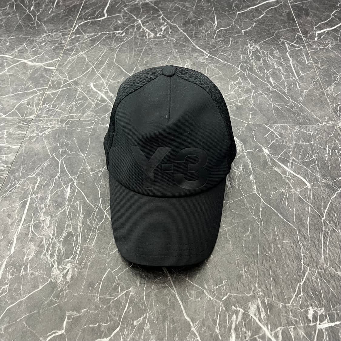 Y-3 로고 볼캡 블랙 상품이미지1
