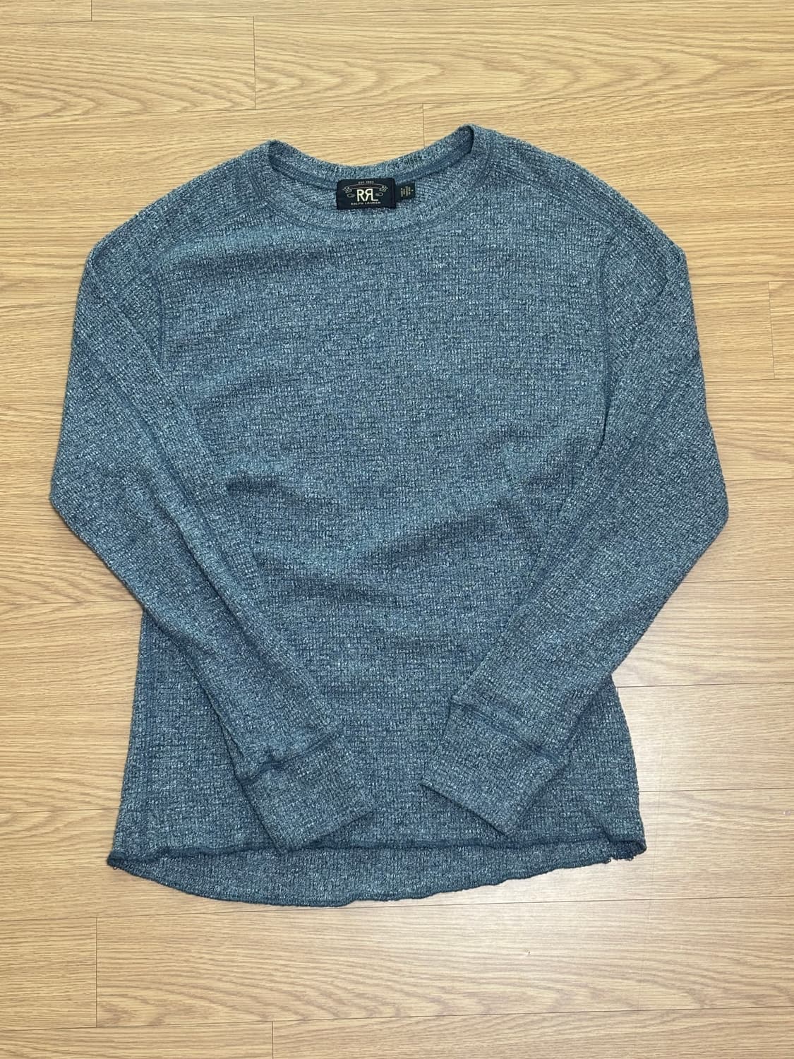 RRL 더블알엘 와플 크루넥 셔츠 니트 M 상품이미지3