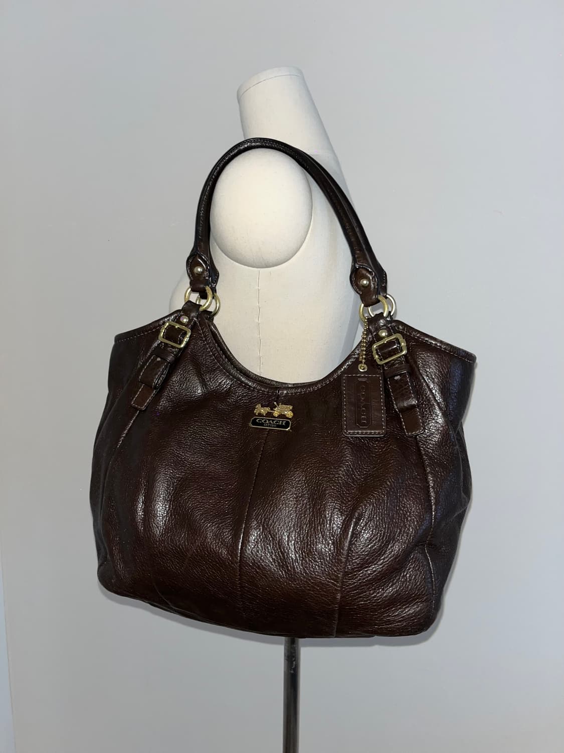 📦90ss Coach Brown shoulder bag 상품이미지2