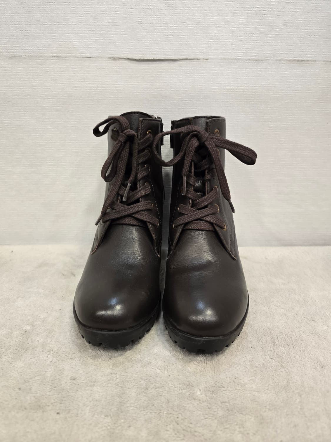 새상품) 에스콰이아 포트폴리오 Portofino 레이스업 앵글 부츠 24 상품이미지2