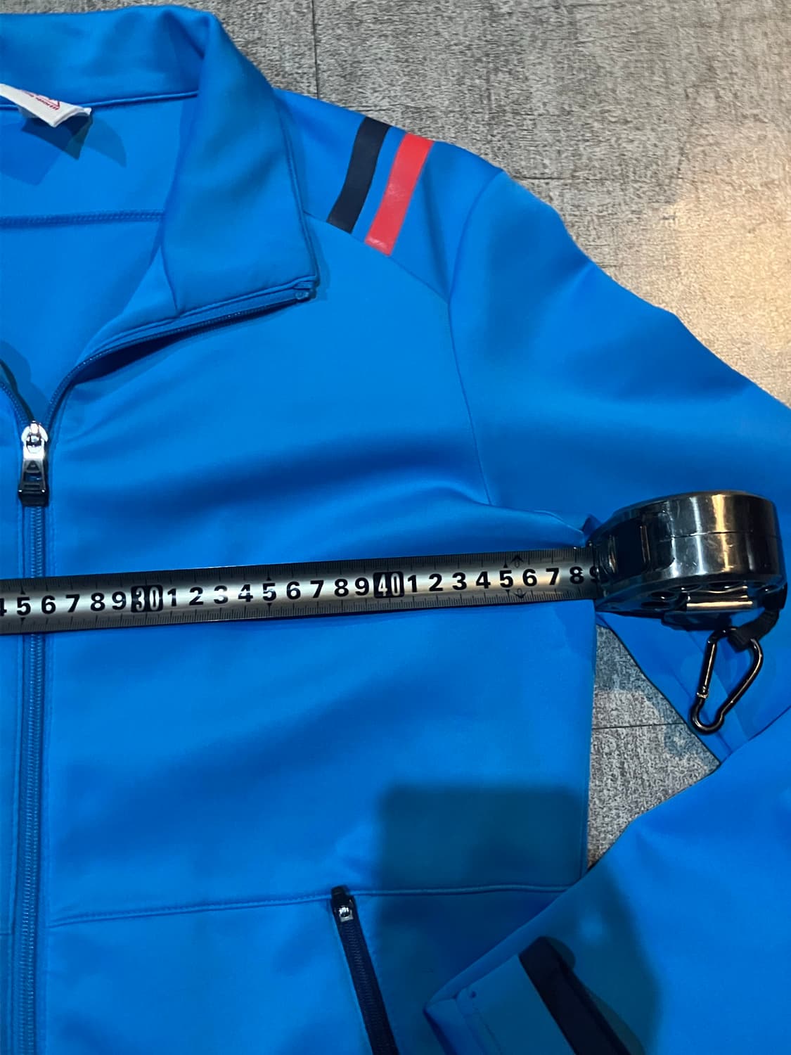 Lecoq 르꼬끄 핀터깔y2k 올드스쿨스트릿 져지집업 블루 상품이미지2