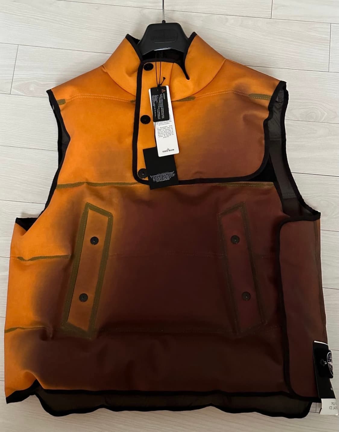 스톤아일랜드 아이스 스트라타 패딩 조끼 XL 상품이미지2