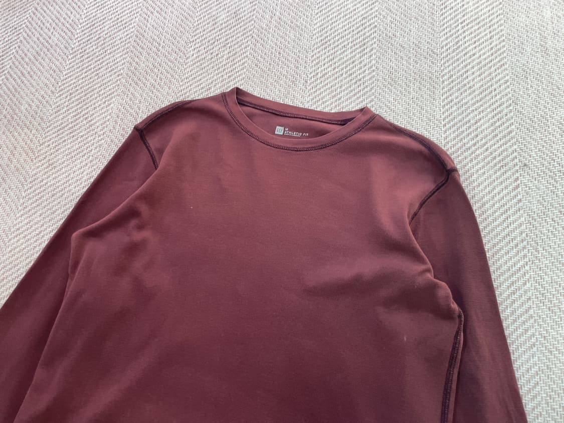 빈티지 갭 gap 브라운 와플 롱슬리브 상품이미지2