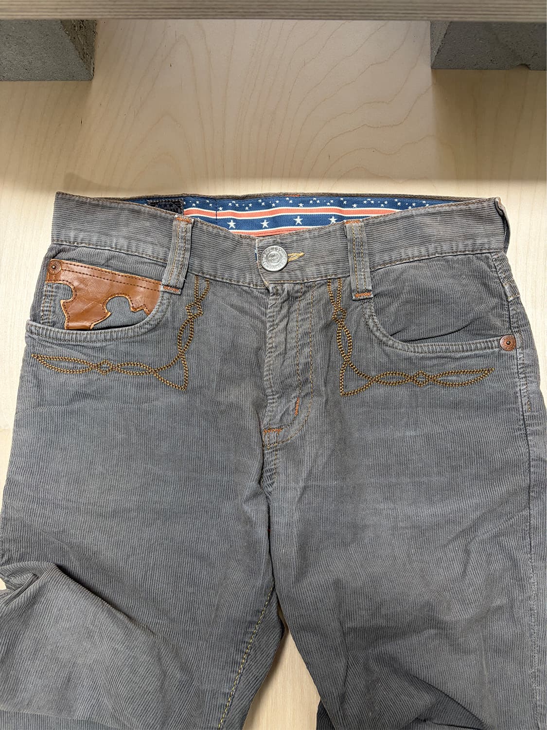 에드윈 웨스턴 스타일 코듀로이 팬츠 상품이미지5