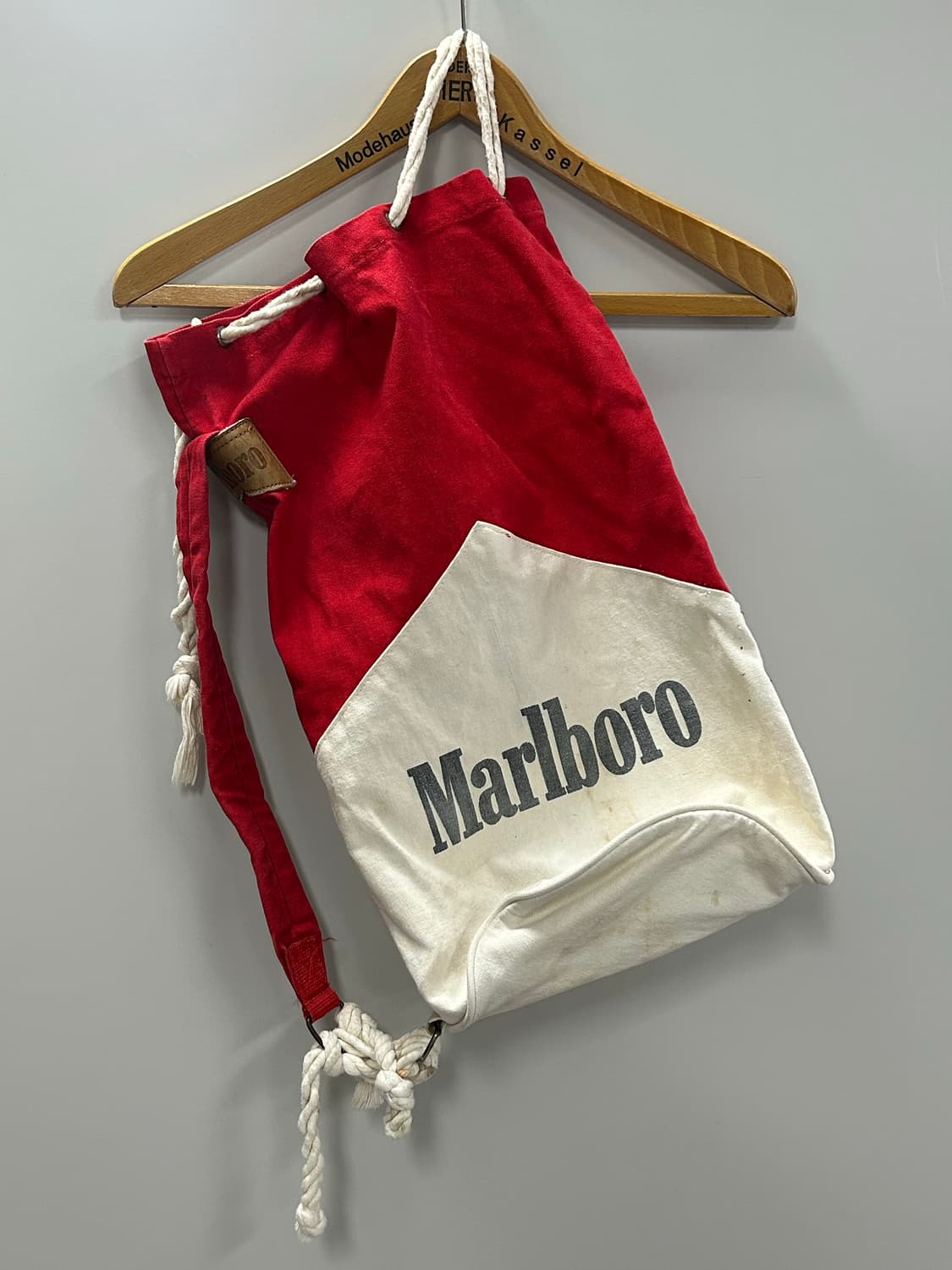 빈티지 Marlboro 캔버스 럭색 상품이미지4