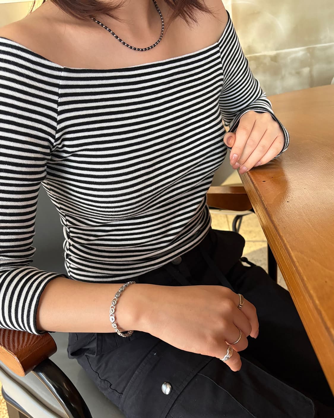 썬플라워 체인 팔찌 상품이미지4