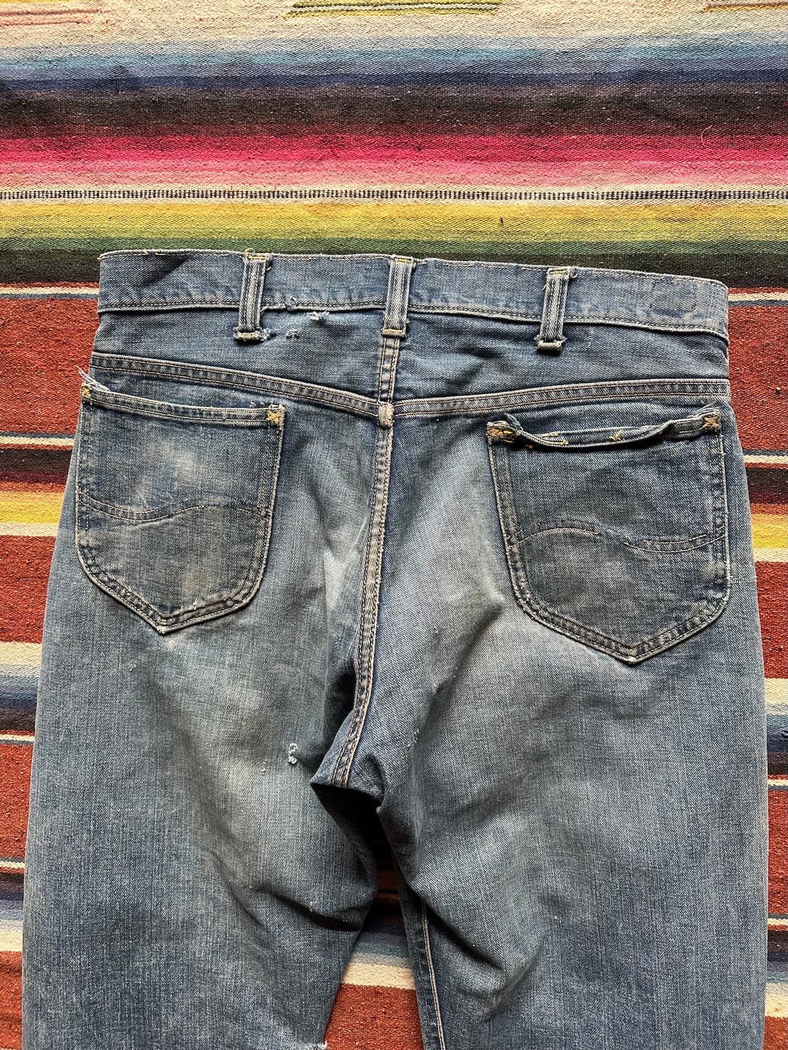 60s USA LEE 101z Selvedge Denim Pants 상품이미지10