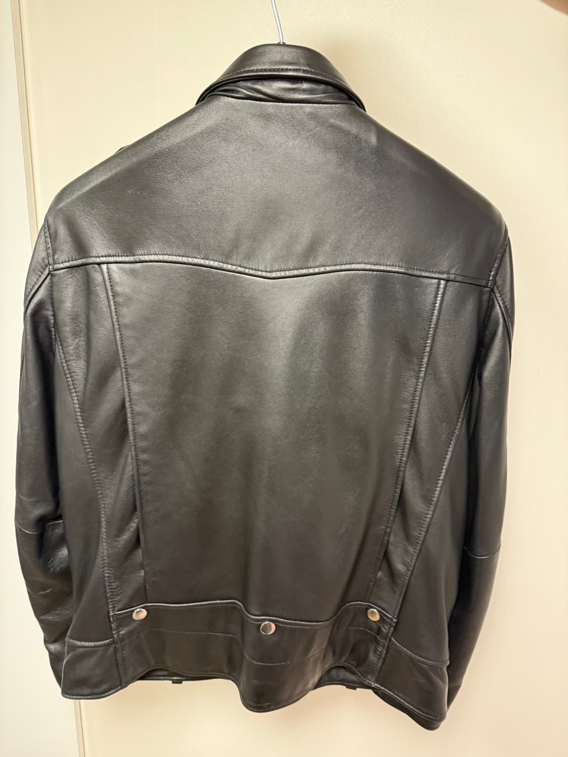 [세탁O] 레더파크 더블라이더 가죽자켓 상품이미지2