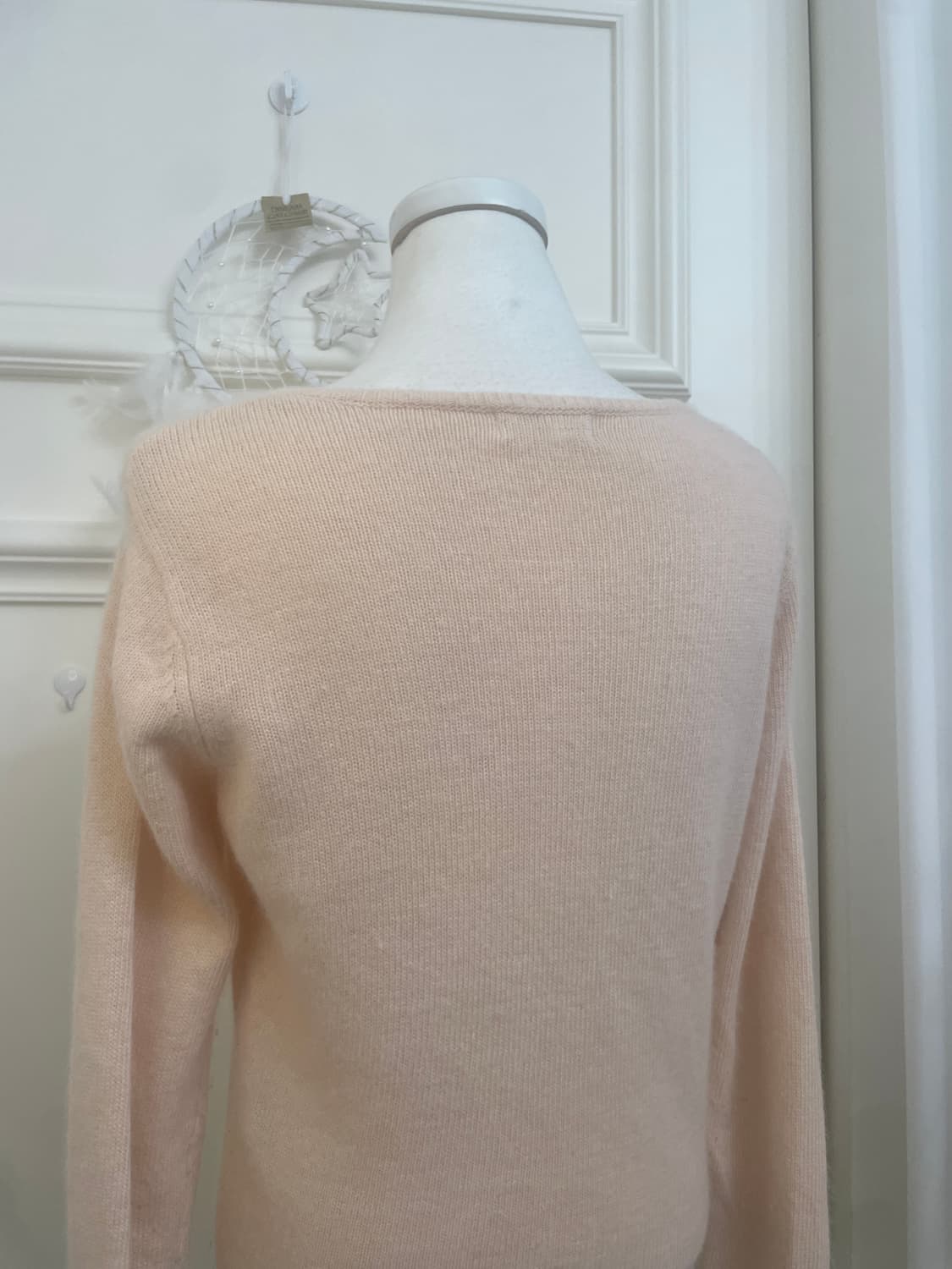 sheer coral soft basic cardigan(size-M) 상품이미지4