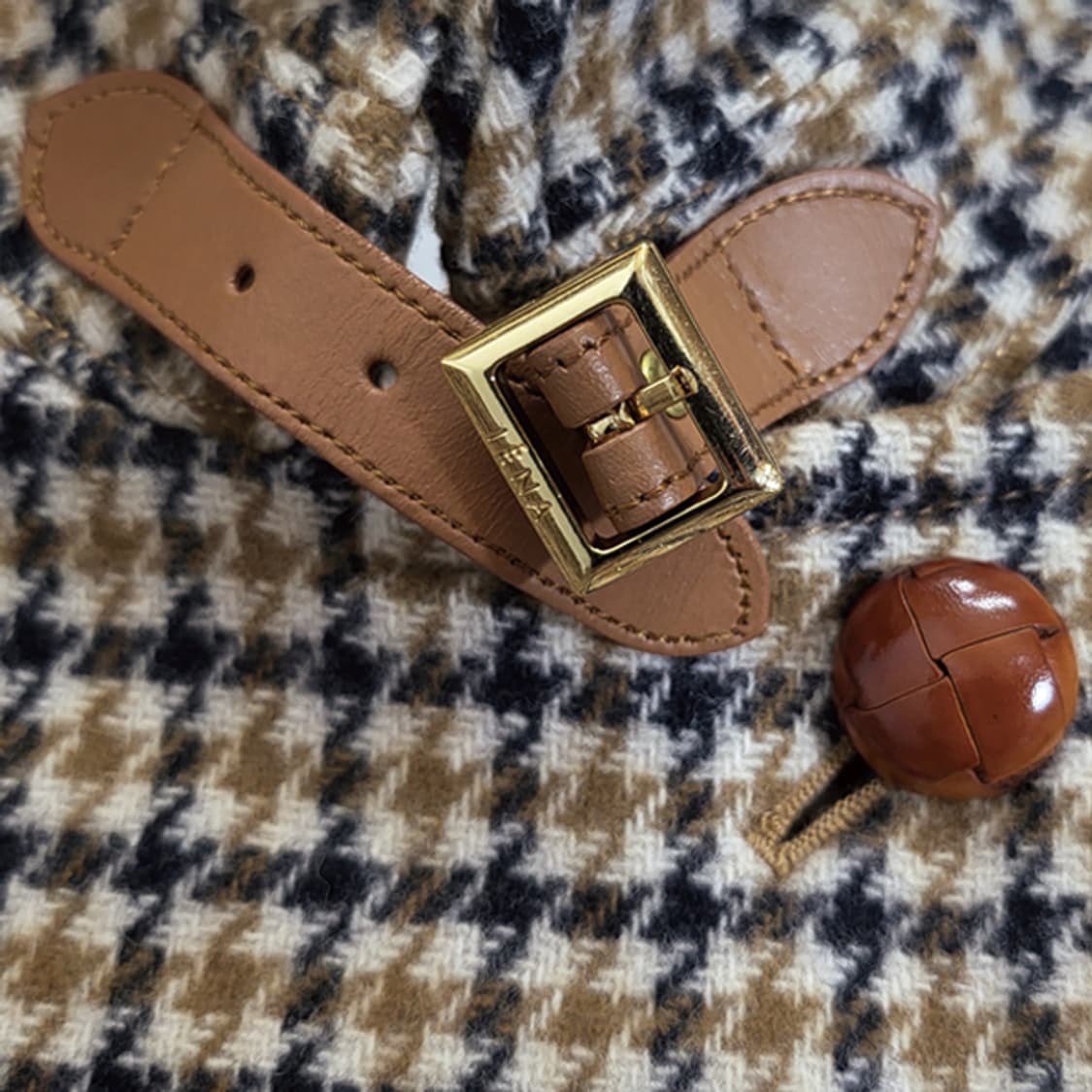 IENA 체크울코트 상품이미지8