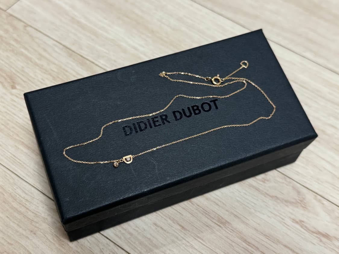 디디에두보 14k 로즈골드 다이아 목걸이 상품이미지1