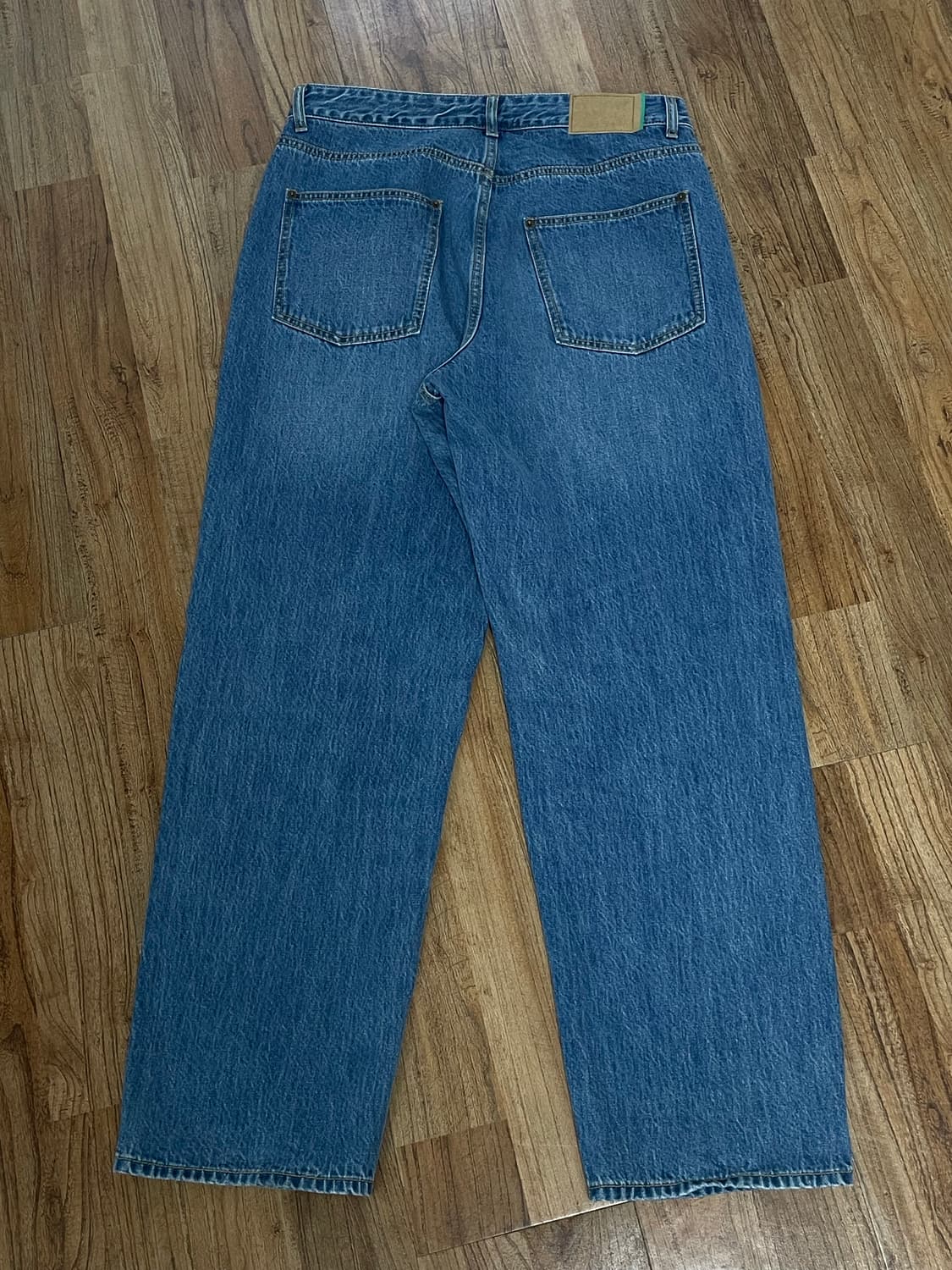 Mmlg 어센틱 데님 팬츠 미드 블루 상품이미지3