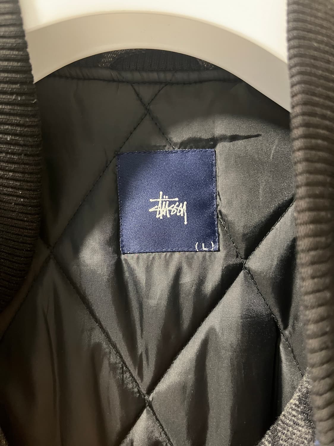 00s 올드 스투시 울 체크 자켓 상품이미지3