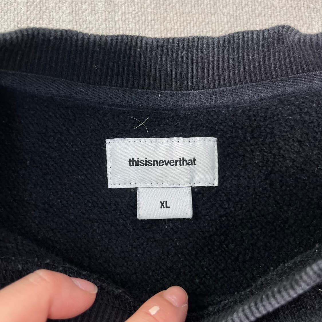 105 디스이즈네버뎃 스펠아웃 맨투맨 상품이미지3