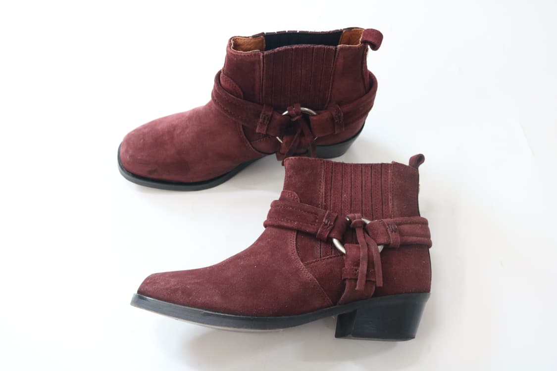 디젤 하네스 디테일 스웨이드 앵클 부츠 상품이미지3