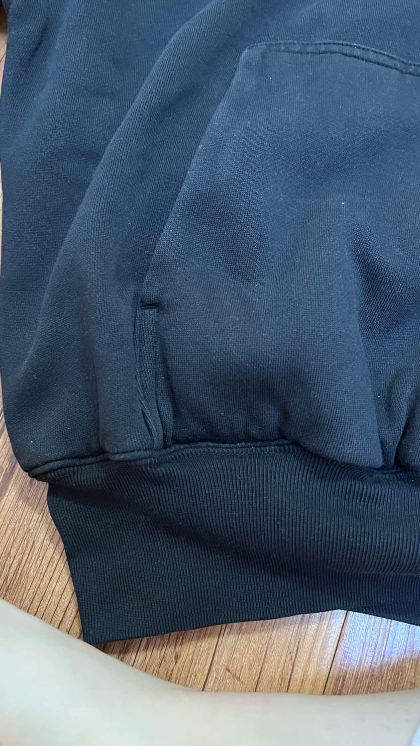 이지 갭 후디 Black XS (Yeezy Gap Hoodie) 상품이미지3