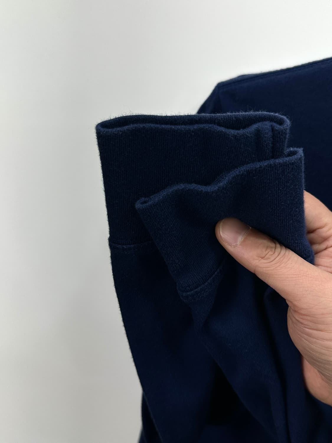 폴로 키즈 옐로우로고 롱슬리브 네이비 L 상품이미지4