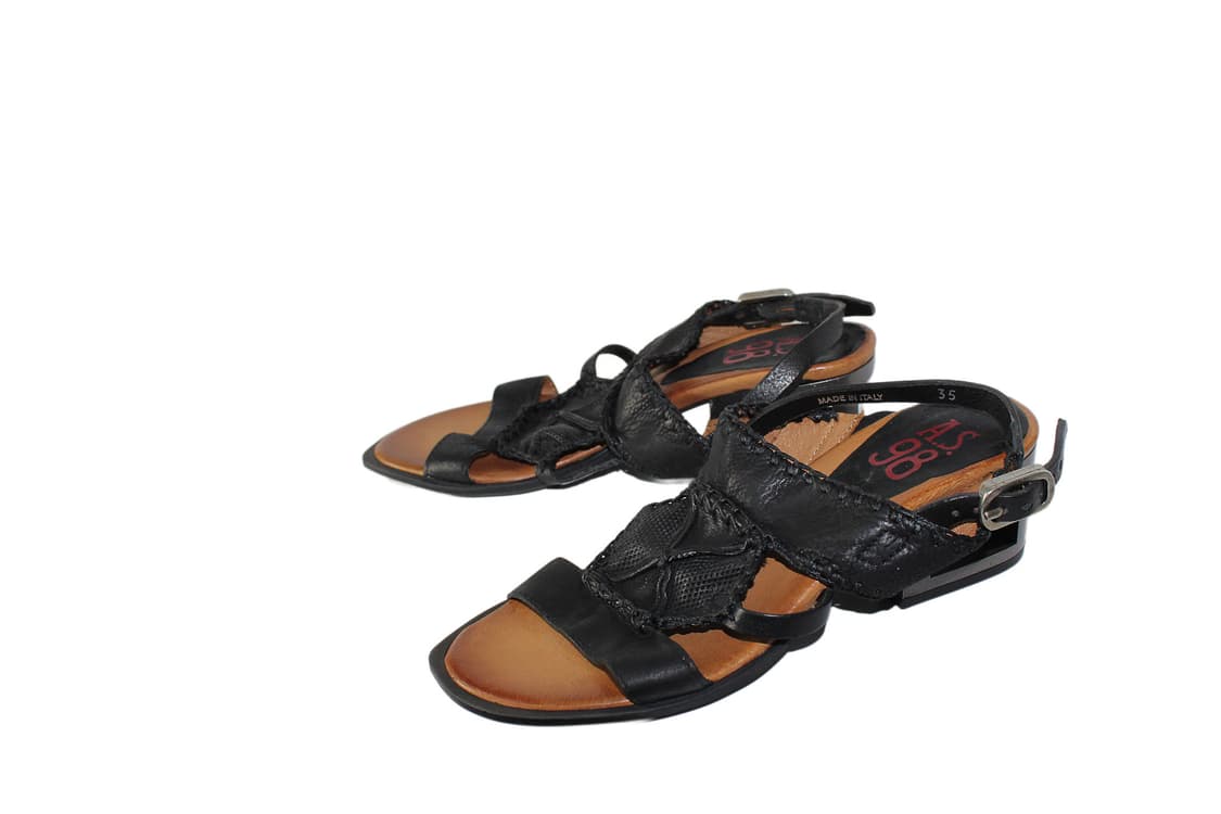 AS98 보헤미안 레더 샌들 상품이미지1