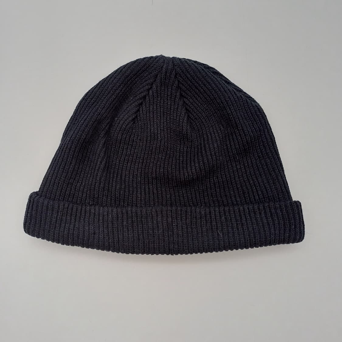 겨울 빈티지 블랙 무지 숏 비니 [BF10445-154-41] 상품이미지5