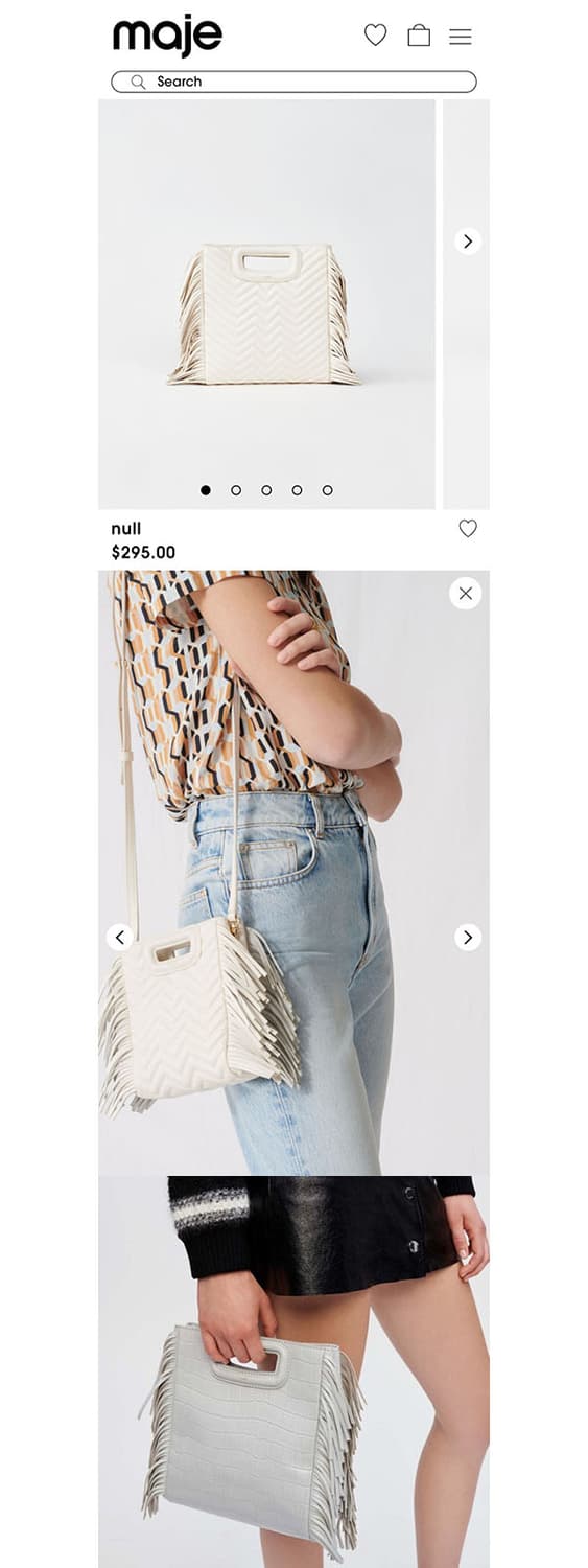 마쥬 프린지백 상품이미지7