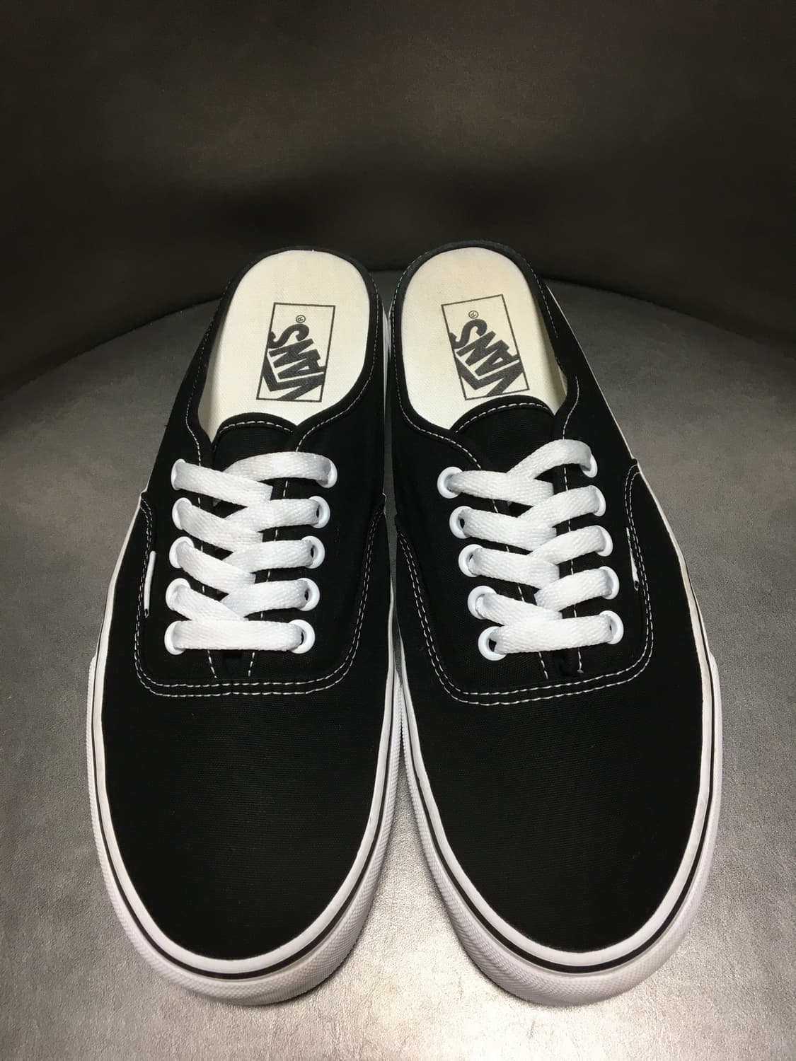[275mm] 반스 어센틱 뮬 블랙 Vans 상품이미지4