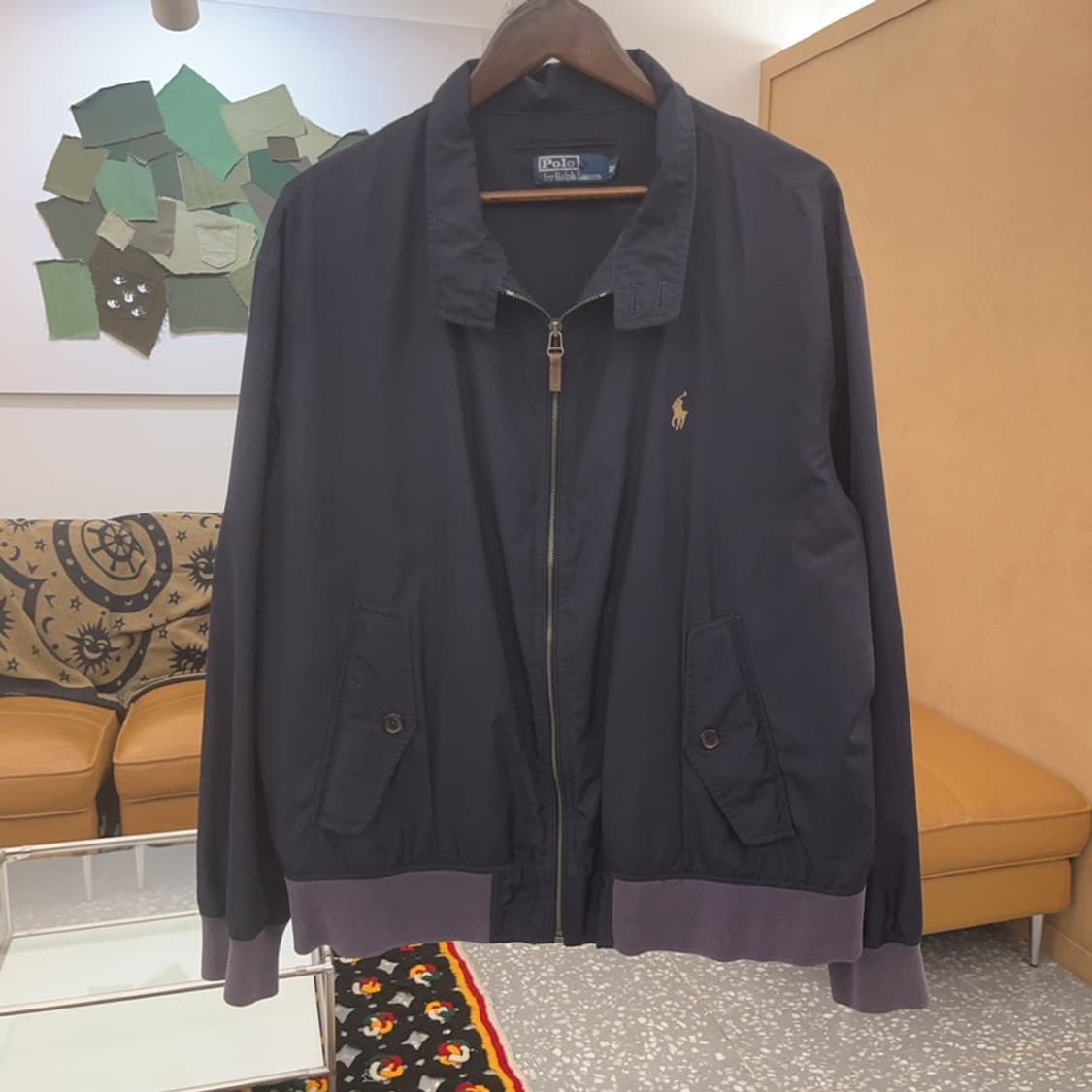 폴로 랄프로렌 폴리쉘 블루종 스윙탑 자켓 XXL C07812 상품이미지3