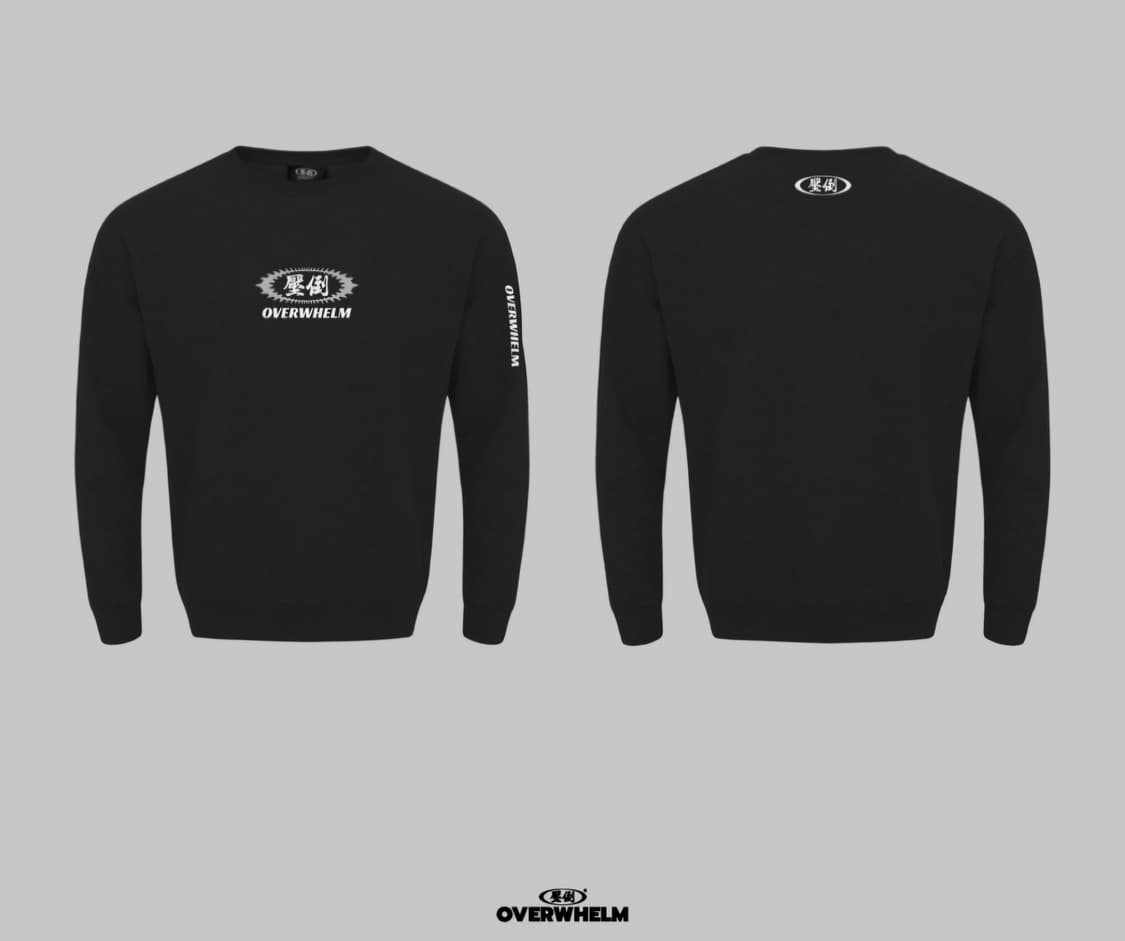 압도 러프원형 맨투맨 미개봉 새상품 상품이미지1