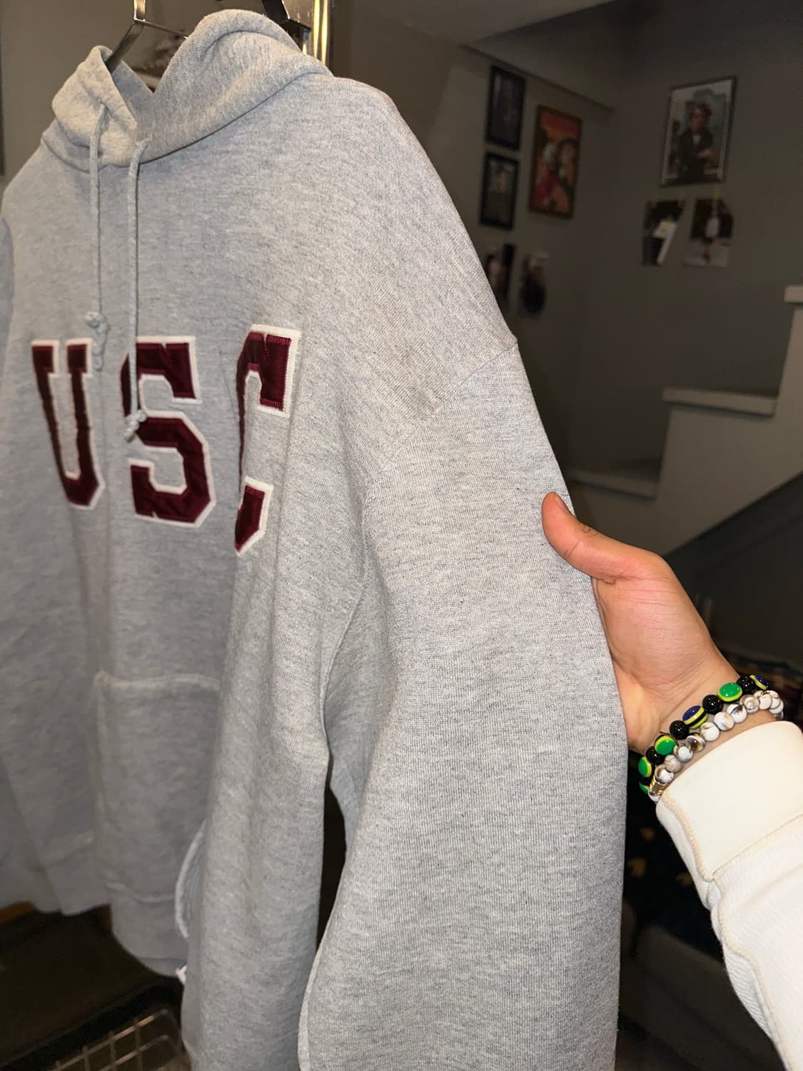 90’s Russell Athletic USC embrioder Hood 상품이미지6