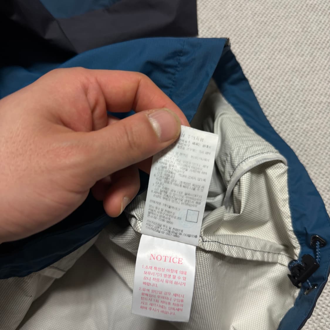 블랙야크 퍼텍스 심실링 바람막이 자켓 상품이미지4