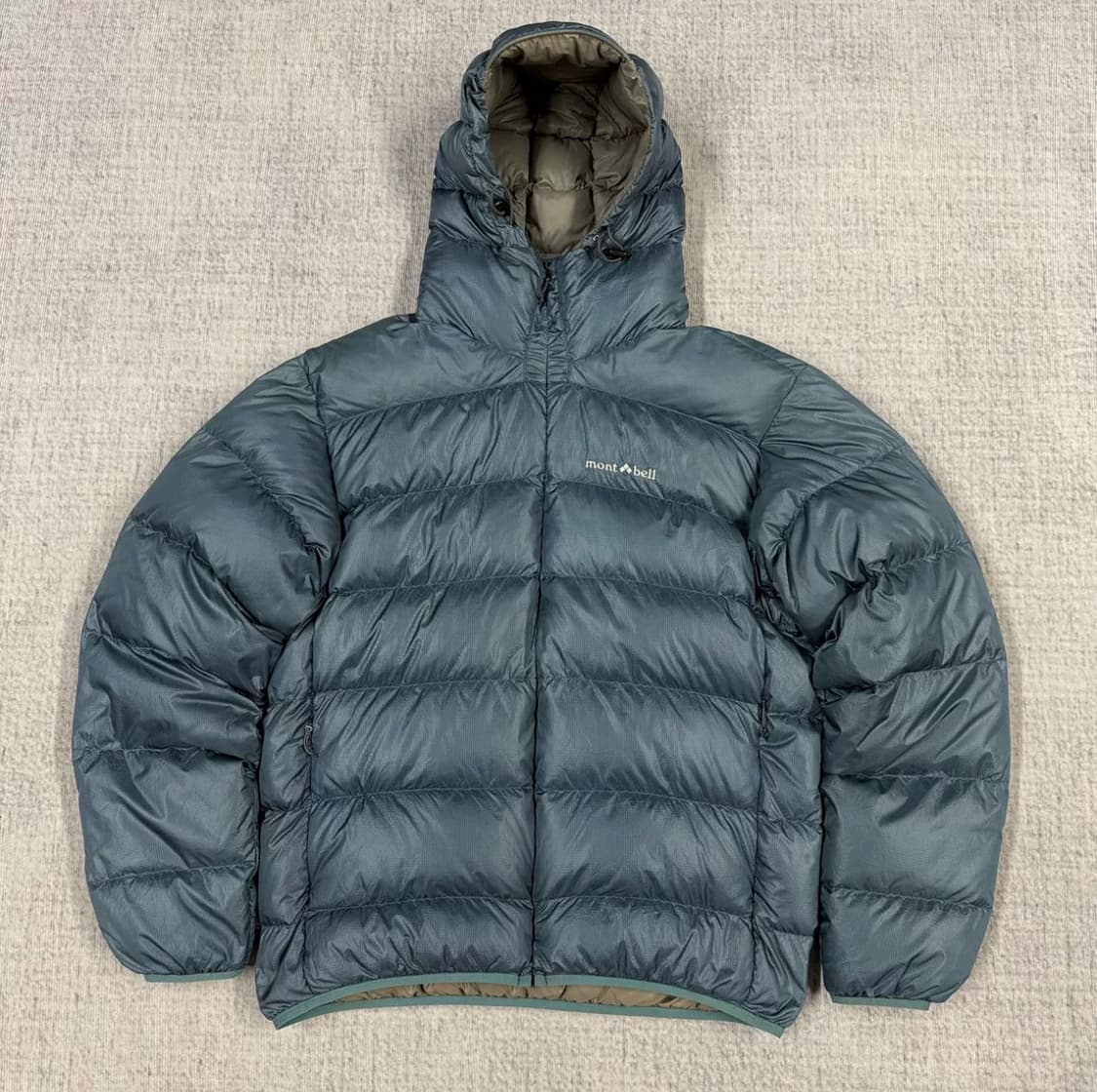(L)몽벨 알파인 일본 빈티지 경량 다운 레어 색상 상품이미지1