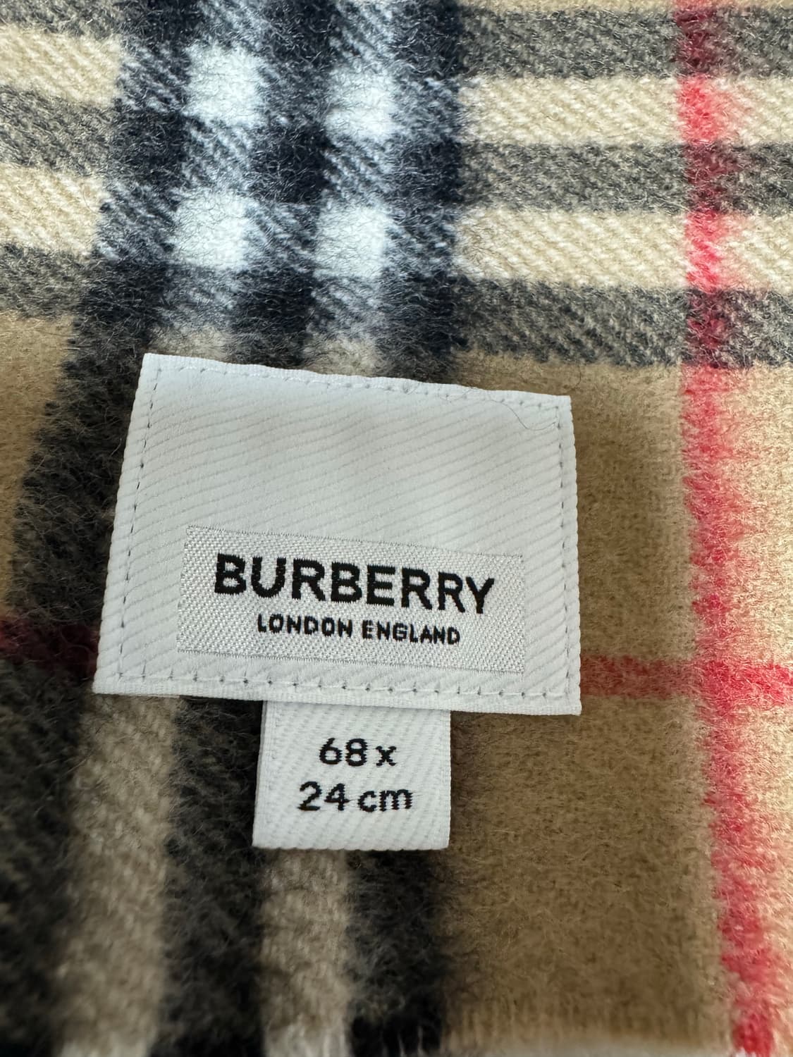 버버리 캐시미어 스누드 넥워머 미친 가격에 판매합니다! 상품이미지2