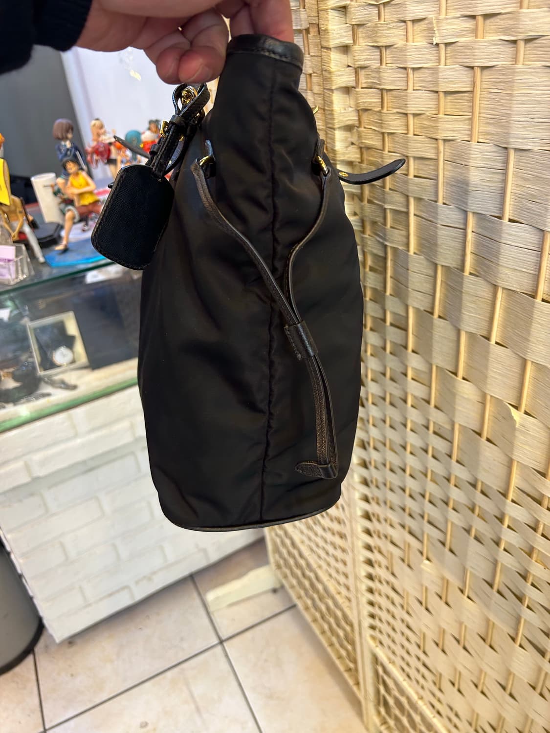 정품 프라다 테수토 사피아노 쇼퍼 숄더백 팝니다 상품이미지3