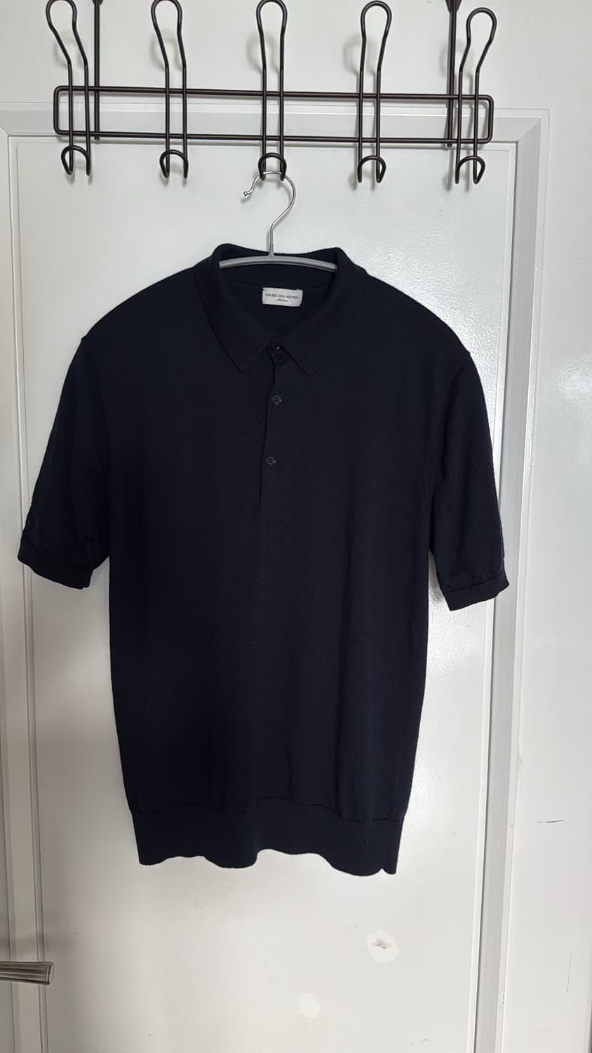 드리스반노튼 니트 반팔 상품이미지2