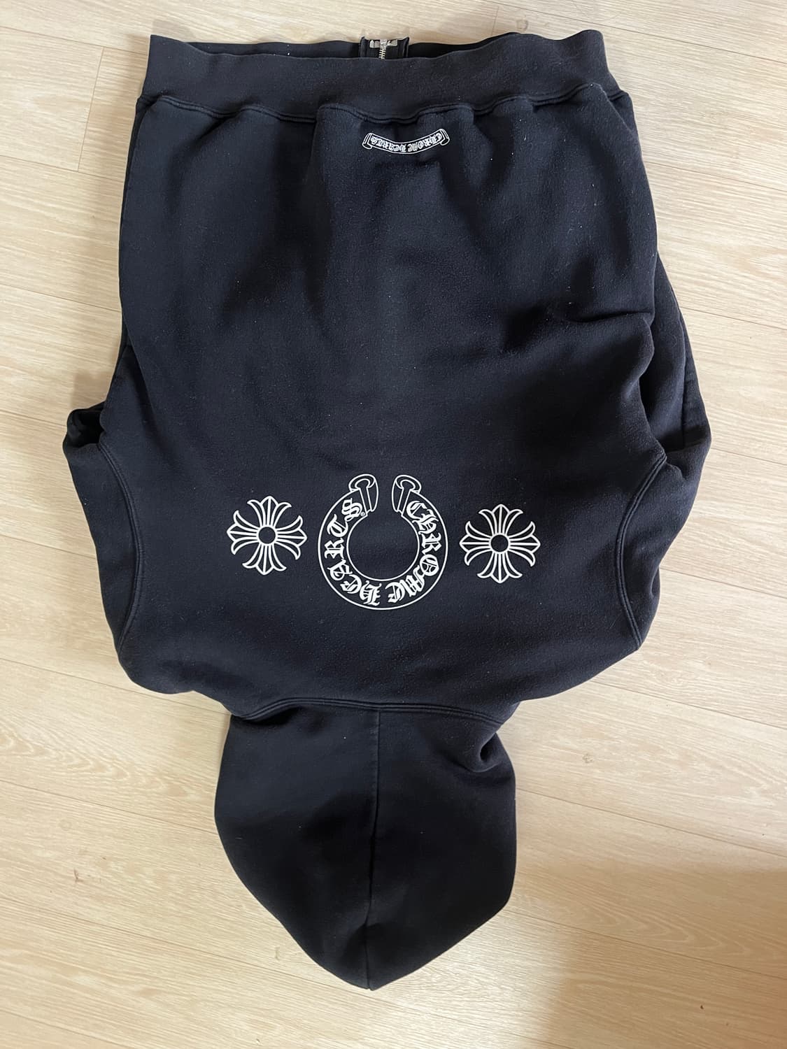 크롬하츠 홀스슈 퍽유 헤비웨이트 후드집업 L 상품이미지3