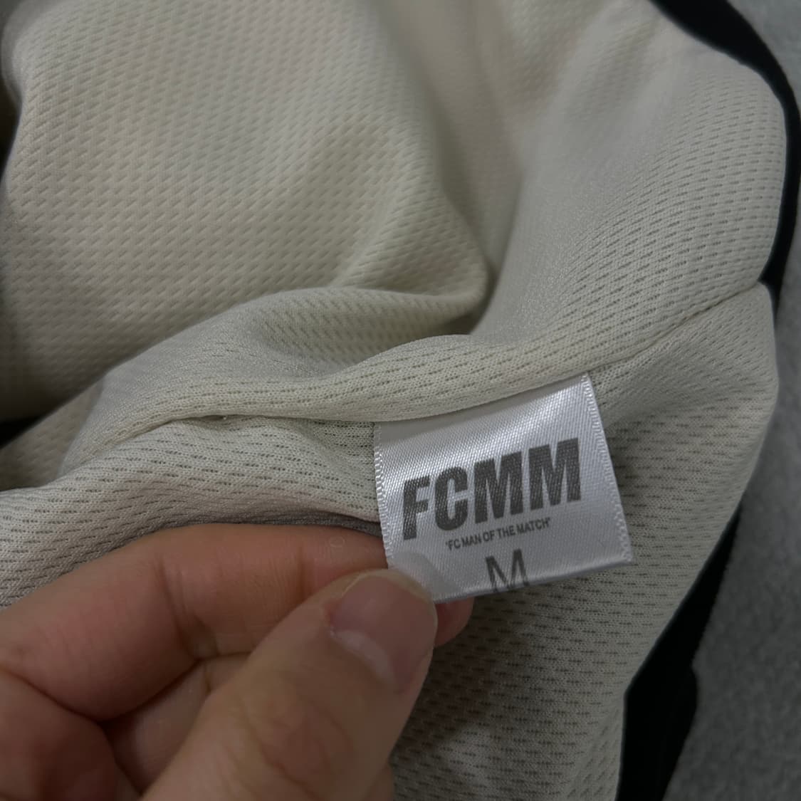 FCMM 블랙 플리스 집업 m 상품이미지3