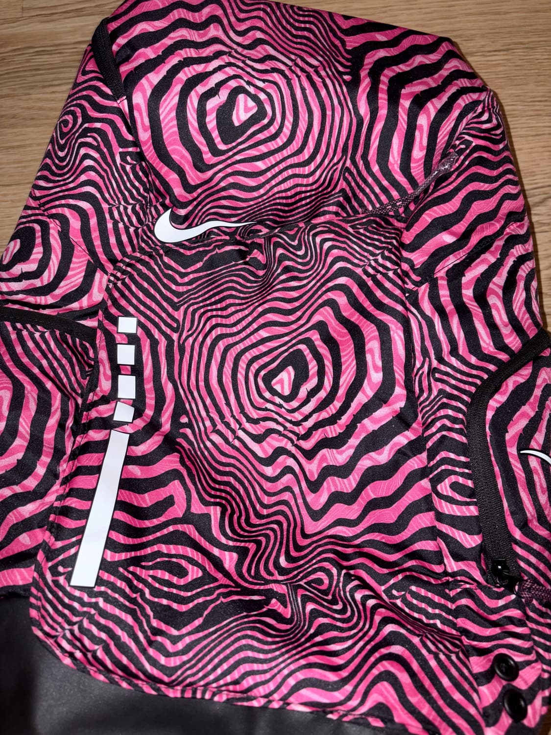 나이키 훕스 엘리트 백팩 32L 블랙 핑크시클 상품이미지4